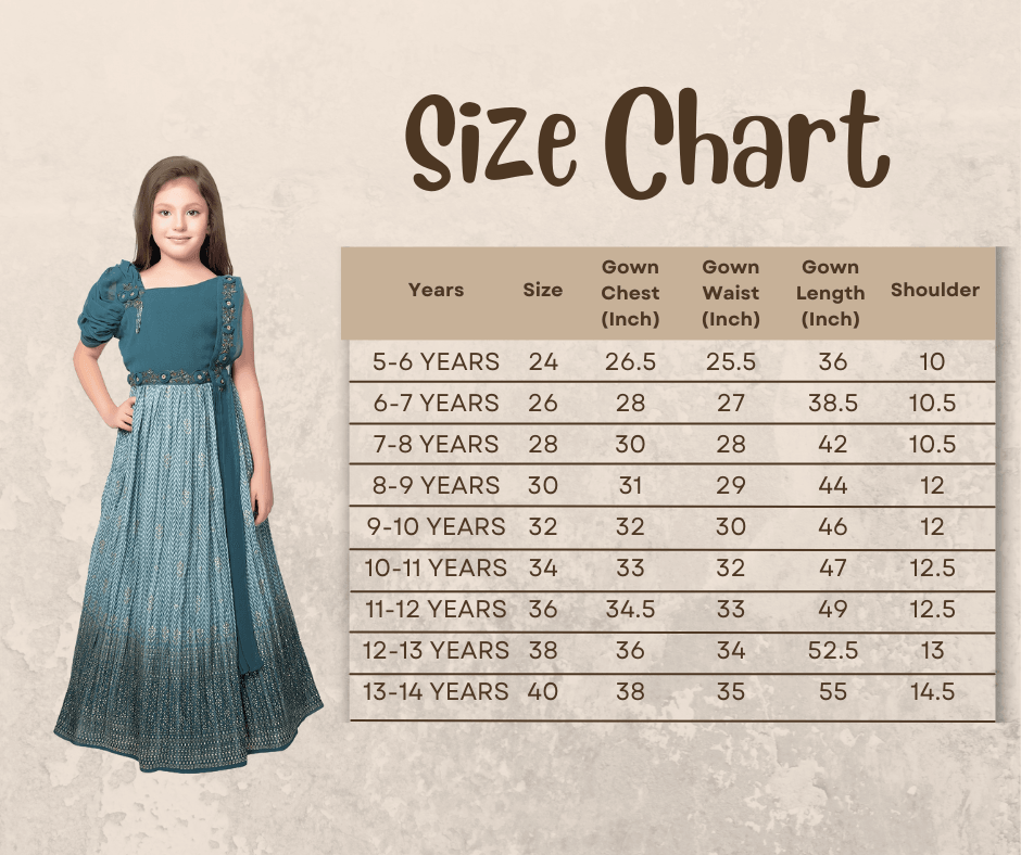 Oil Blue Coloured One Side Fancy Sleeve One Side Dupatta Pattern Stylish Gown For Girls - Betty Ethnic India - Gown - Betty Girls Wear Online