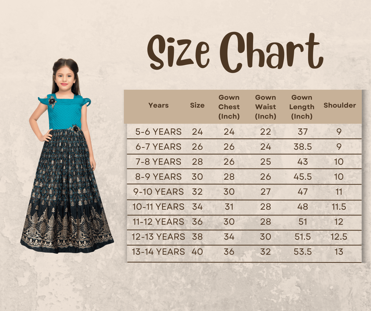 Firozi Coloured Wire Style Off Shoulder Design Gown For Girls - Betty Ethnic India - Gown - Betty Girls Wear Online