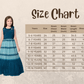 Blue Coloured Wire Style Simple Gown For Girls - Betty Ethnic India - Gown - Betty Girls Wear Online