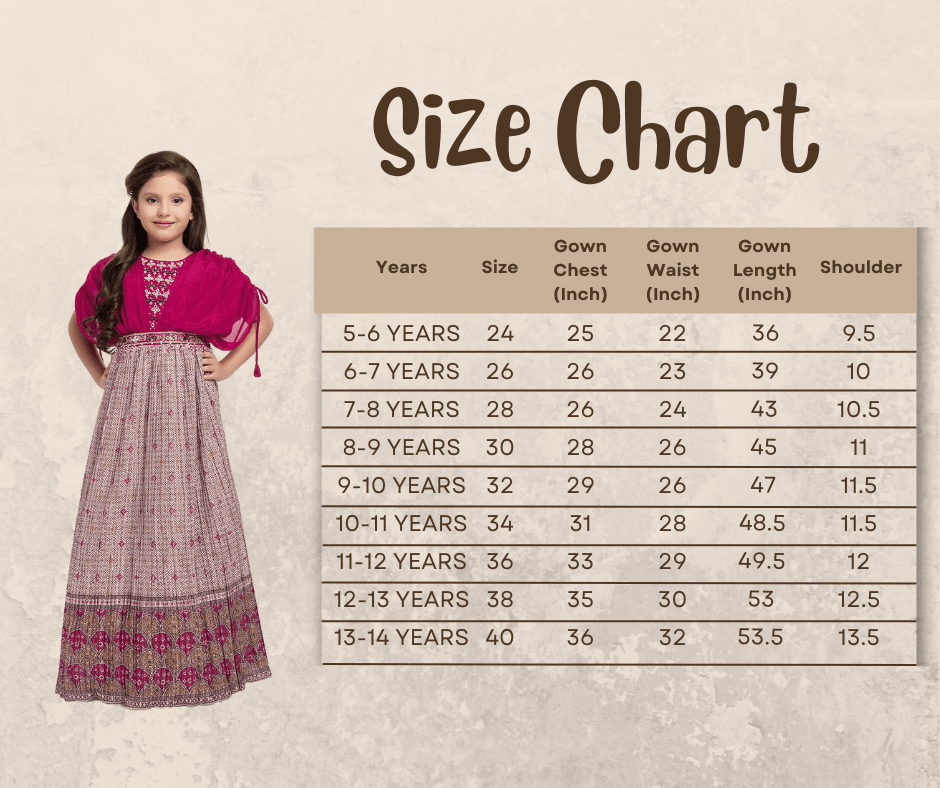 Maroon Coloured Butterfly Style Sleeves Hand Embroidery Fancy Gown For Girls - Betty Ethnic India - Gown - Betty Girls Wear Online