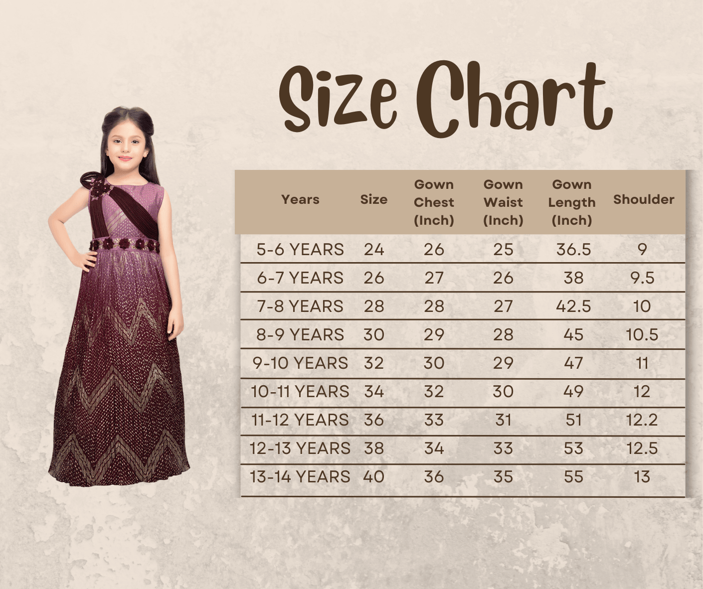 Wine Coloured Wire Concept Style Gown For Girls - Betty Ethnic India - Gown - Betty Girls Wear Online