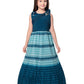 Blue Coloured Wire Style Simple Gown For Girls - Betty Ethnic India - Gown - Betty Girls Wear Online