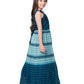 Blue Coloured Wire Style Simple Gown For Girls - Betty Ethnic India - Gown - Betty Girls Wear Online