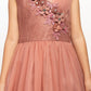 Orchid Coloured Imported Net Simple And Classic Gown For Girls - Betty Ethnic India - Gown - Betty Girls Wear Online