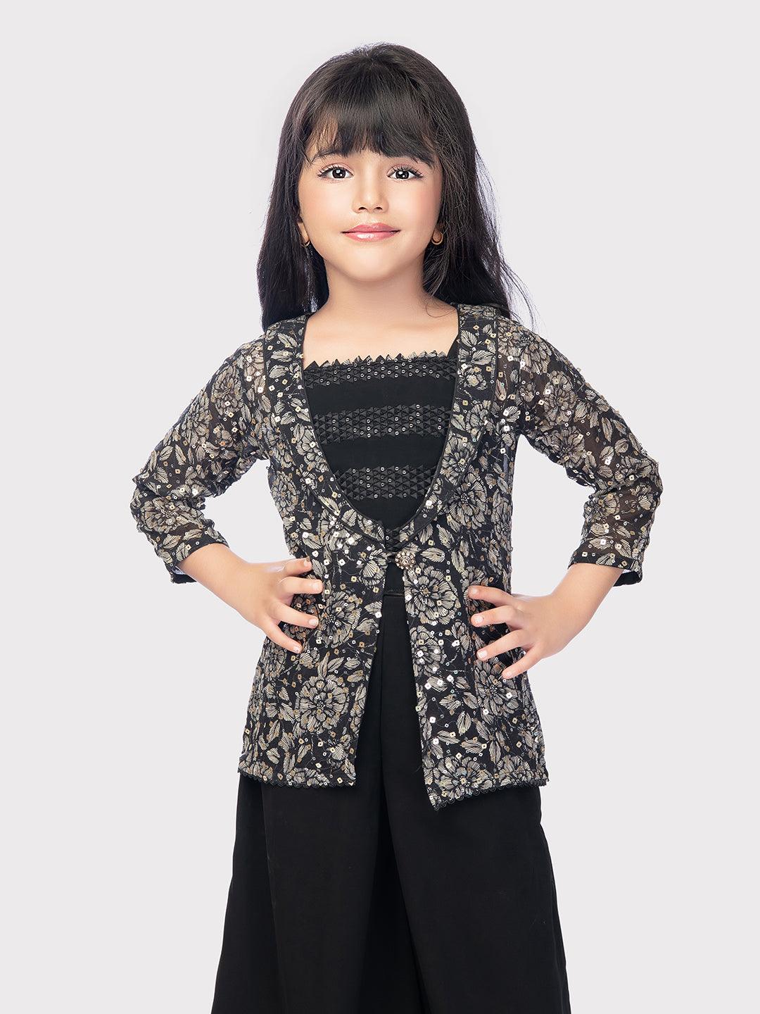 3 store piece girls shararah sharara dress