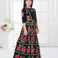Premium Lehenga Choli Set for Girls – Jacket Style Premium Party Wear (Black)