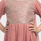 Peach Coloured Embroidered Kurta with Salwar and Dupatta \Simple Gharara And Sharara For Girls - Betty Ethnic India - Gharara / Sharara Set - Betty Girls Wear Online