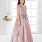 Orchid Fit & Flare Gown with Wire Styling – Trendy Girls Party Dress