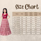 Rani Coloured Ethnic Maxi Dress Gown For Girls - Betty Ethnic India - Gown - Betty Girls Wear Online