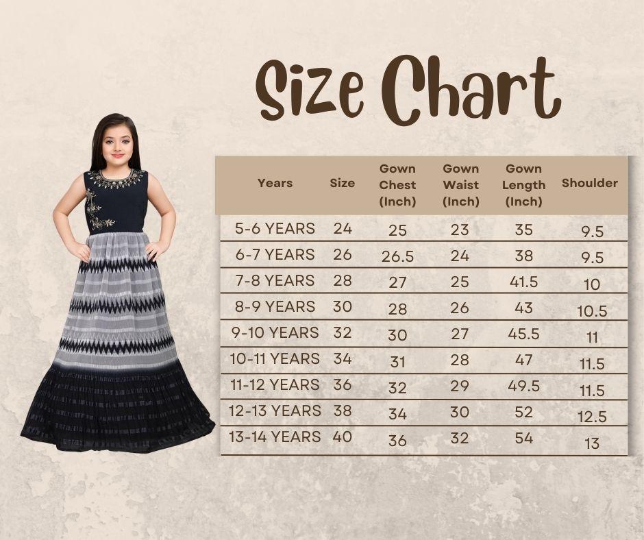 Grey Coloured Ethnic Gown Maxi Dress Chinon Fabric Gown For Girls - Betty Ethnic India - Gown - Betty Girls Wear Online