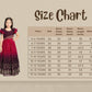 Burgundy Coloured Hand Embroidery Flutter Sleeves Style Gown For Girls - Betty Ethnic India - Gown - Betty Girls Wear Online