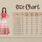 Rose Coloured Ethnic Motifs Gown For Girls - Betty Ethnic India - Gown - Betty Girls Wear Online