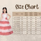 Pink Coloured Layered Maxi Dress Trendy Frill Concept Gown For Girls - Betty Ethnic India - Gown - Betty Girls Wear Online
