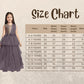 Burgundy Coloured Simple Imported Net Gown For Girls - Betty Ethnic India - Gown - Betty Girls Wear Online