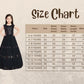 Black Coloured Sequined Georgette Gown For Girls - Betty Ethnic India - Gown - Betty Girls Wear Online