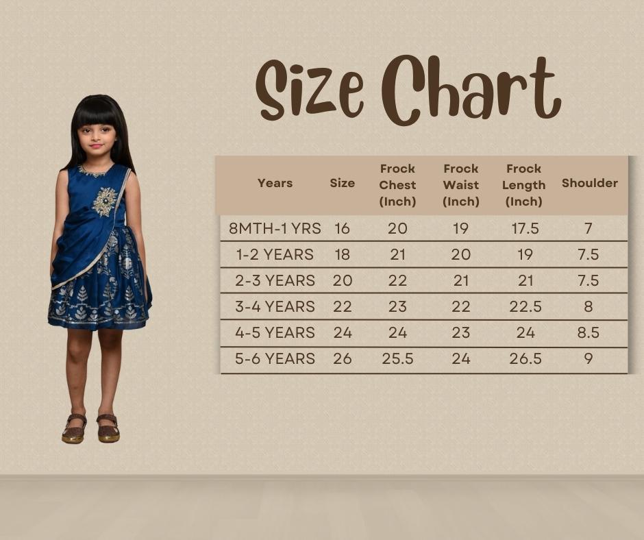 Frock size for hot sale 3 year girl