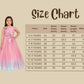 Pink Embellished Imported Net Gown For Girls - Betty Ethnic India - Gown - Betty Girls Wear Online