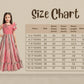 Peach Coloured Ruffle Style One Sided Sleeves Gown For Girls - Betty Ethnic India - Gown - Betty Girls Wear Online