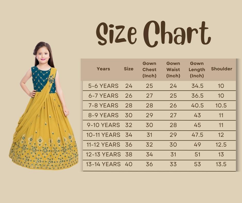 Mustard Floral Georgette Ethnic Maxi Dress - Betty Ethnic India - Gown - Betty Girls Wear Online