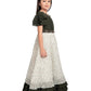 Mehendi Green Coloured Gown For Girls - Betty Ethnic India - Gown - Betty Girls Wear Online