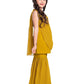 Mustard Embellished Kurta & Sharara Set For Girls - Betty Ethnic India - Gharara / Sharara Set - Betty Girls Wear Online
