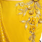 Mustard Embellished Kurta & Sharara Set For Girls - Betty Ethnic India - Gharara / Sharara Set - Betty Girls Wear Online