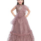 Girls Rose Embellished Ready to Wear Lehenga & Blouse With Dupatta - Betty Ethnic India - Saree & Lehenga - Betty Girls Wear Online
