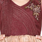 Fawn Coloured Wire Style Ethnic Frock For Girls - Betty Ethnic India - Frock - Betty Girls Wear Online