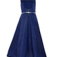 Blue Coloured Georgette Simple Gown For Girls - Betty Ethnic India - Gown - Betty Girls Wear Online