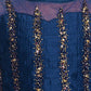Burgundy Embellished Hand Work Ethnic Gown For Girls - Betty Ethnic India - Gown - Betty Girls Wear Online