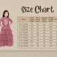 Deco Rose Coloured Embroidered Ready to Wear Lehenga Choli For Girls - Betty Ethnic India - Saris & Lehengas - Betty Girls Wear Online