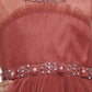 Flamingo Imported Net Party Wear Gown For Girls - Betty Ethnic India - Gown - Betty Girls Wear Online