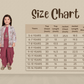Mauve Embroidered Beads and Stones Top with Dhoti Pants For Girls - Betty Ethnic India - Dhoti Sets - Betty Girls Wear Online