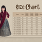 Grey Embellished Chinon Dupatta Ethnic Fit & Flare Gown For Girls - Betty Ethnic India - Gown - Betty Girls Wear Online