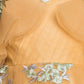 Lemon & Green Floral Embroidered Imported Net Party Wear Frock For Girls - Betty Ethnic India - Frock - Betty Girls Wear Online