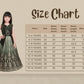Mahendi Coloured Embellished Jacket Styled Chinon Gown For Girls - Betty Ethnic India - Gown - Betty Girls Wear Online