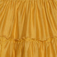 Mustard Yellow & Brown Embellished Ready To Wear Lehenga & Choli For Girls - Betty Ethnic India - Saris & Lehengas - Betty Girls Wear Online