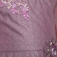 Orchid Coloured Embellished One Sided Sleeve Net Gown For Girls - Betty Ethnic India - Gown - Betty Girls Wear Online