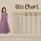 Orchid Coloured Embellished One Sided Sleeve Net Gown For Girls - Betty Ethnic India - Gown - Betty Girls Wear Online