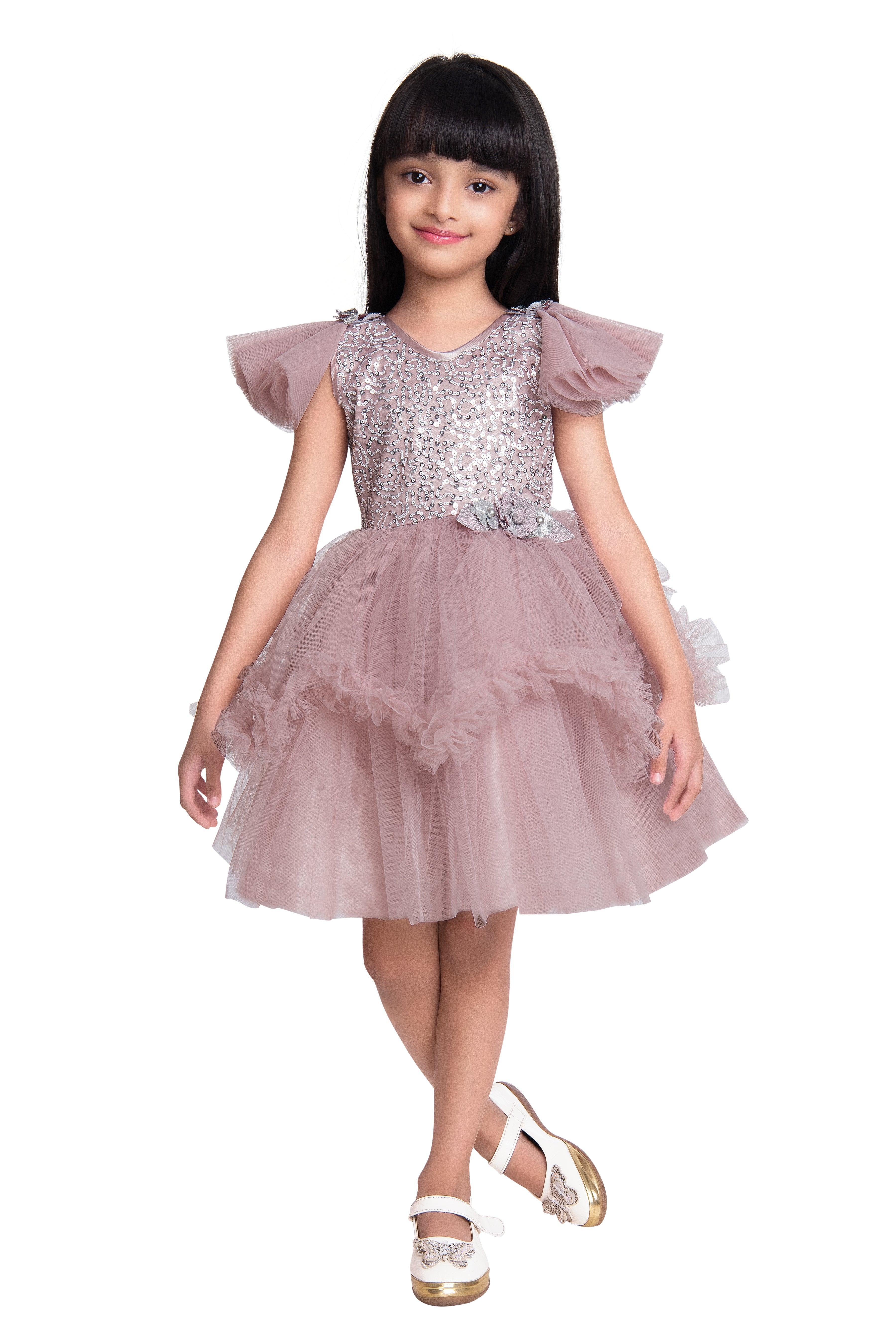 Wine Colored Frock For Kids From Betty Ethnic | Girls dresses diy, Kids  dress collection, Frocks for kids