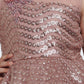 Orchid Coloured Imported Net Peplum Styled Party Wear Frock For Girls - Betty Ethnic India - Frock - Betty Girls Wear Online