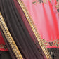 Pink & Gold Coloured Sleeveless Embellished Yoke Party Gown For Girls With Dupatta - Betty Ethnic India - Gown - Betty Girls Wear Online