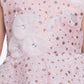 Pink Coloured Imported Fabric Layered Styled Gown For Girls - Betty Ethnic India - Gown - Betty Girls Wear Online