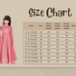 Pink Floral Two Sided Sleeve Design Style Gown For Girls - Betty Ethnic India - Gown - Betty Girls Wear Online
