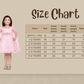 Pink Imported Net Double Sided Sleeve Pattern Party Wear Frock For Girls - Betty Ethnic India - Frock - Betty Girls Wear Online