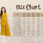 Mustard Embellished Kurta & Sharara Set For Girls - Betty Ethnic India - Gharara / Sharara Set - Betty Girls Wear Online
