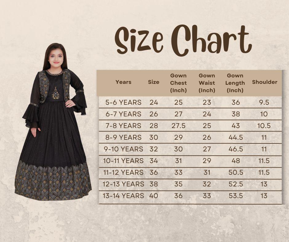 Brown Cotton Gown With Jacket 249234