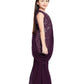 Wine Coloured Russian Palazzos Set For Girls - Betty Ethnic India - Gharara / Sharara Set - Betty Girls Wear Online