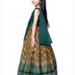 Bottle Green Coloured Trendy Wire Styled Maxi Dress Gown For Girls - Betty Ethnic India - Gown - Betty Girls Wear Online