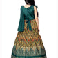 Bottle Green Coloured Trendy Wire Styled Maxi Dress Gown For Girls - Betty Ethnic India - Gown - Betty Girls Wear Online